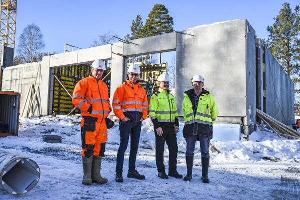 Renseanlegget måtte forskyves 15 meter