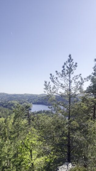 På toppen av Eikelandsknatten