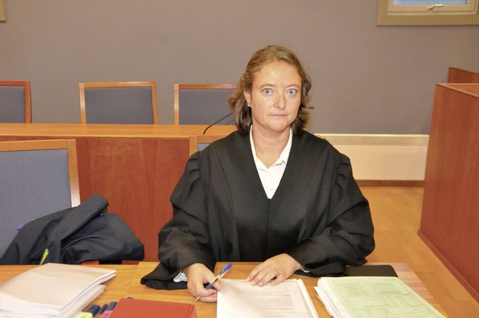 AKTOR: Politiadvokat Unni Guldberg fører saken i retten. Her avbildet i en annen rettssak.