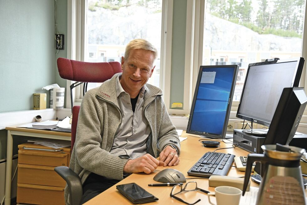 TOSIDIG:  – Med satsningen på nett er vi avhengig av å øke abonnementstallet og samtidig holde på den gode utviklingen på annonsesiden, sier styreleder Henning Håkedal.