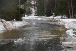 Oversvømmelse i Froland februar 2024