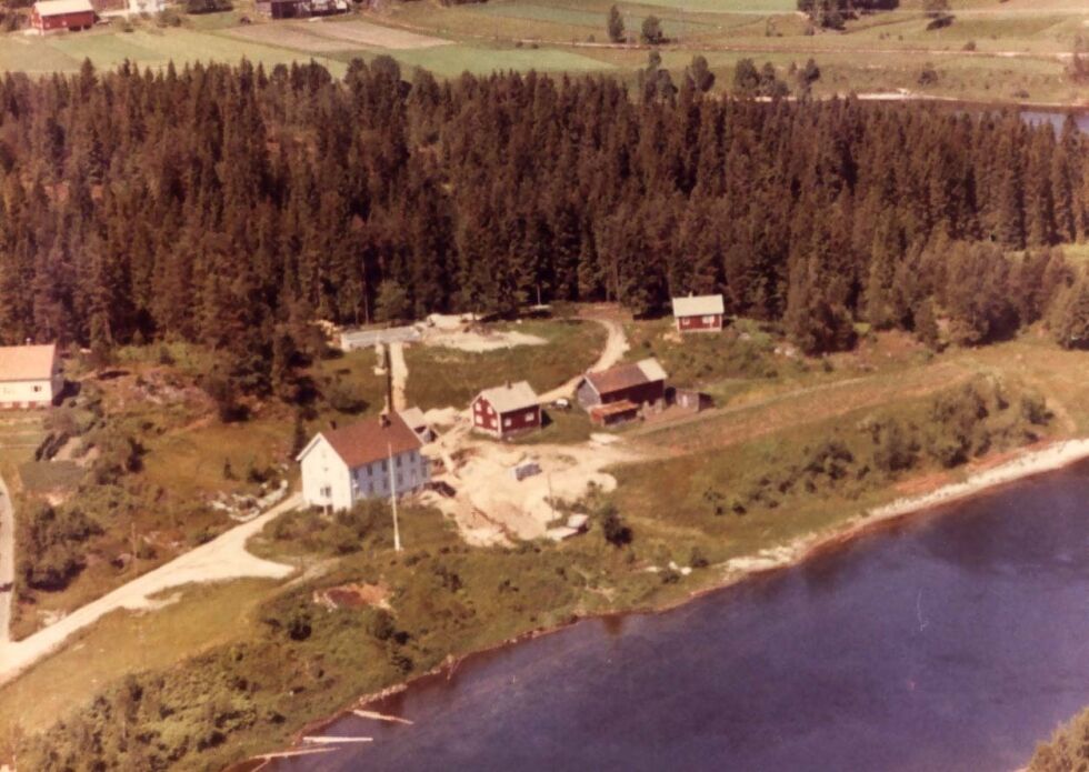 FØR: Bilde viser området på Blakstad hvor det tidligere var gamlehjem.
 Foto: widerøe/privat/innsendt av ivar salvesen