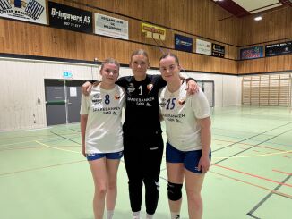 Håndballjentene med sterk  innsats i jevn kamp