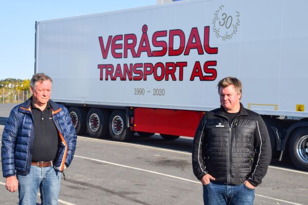 Veråsdal transport 30 år