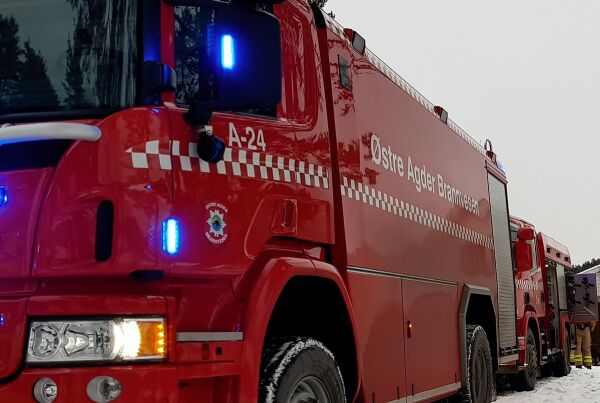 Pipebrann i Evjeveien
