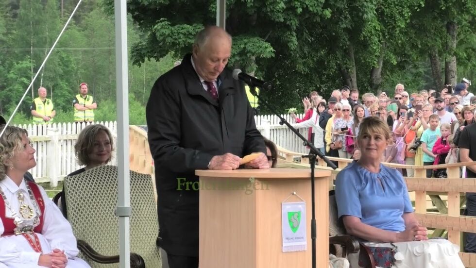 Kongens tale i Froland