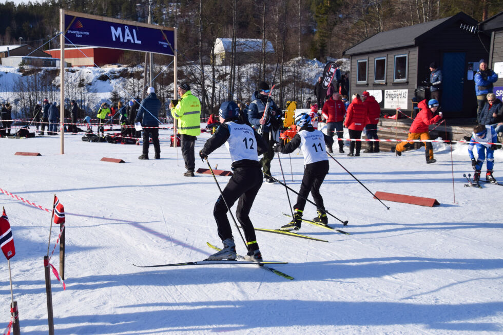 SKI: Ole Tom Tjuslia fortalte om status på det mulige skianlegget i Froland i kommunestyret for noen dager siden. Her ser vi bilde fra et tidligere kretsmesterskap på Stimoen. FOTO: RAYMOND ANDRE MARTINSEN