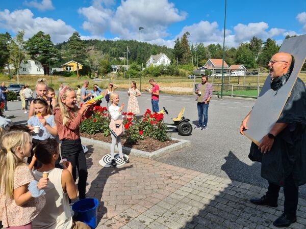 Brukte presten som blink