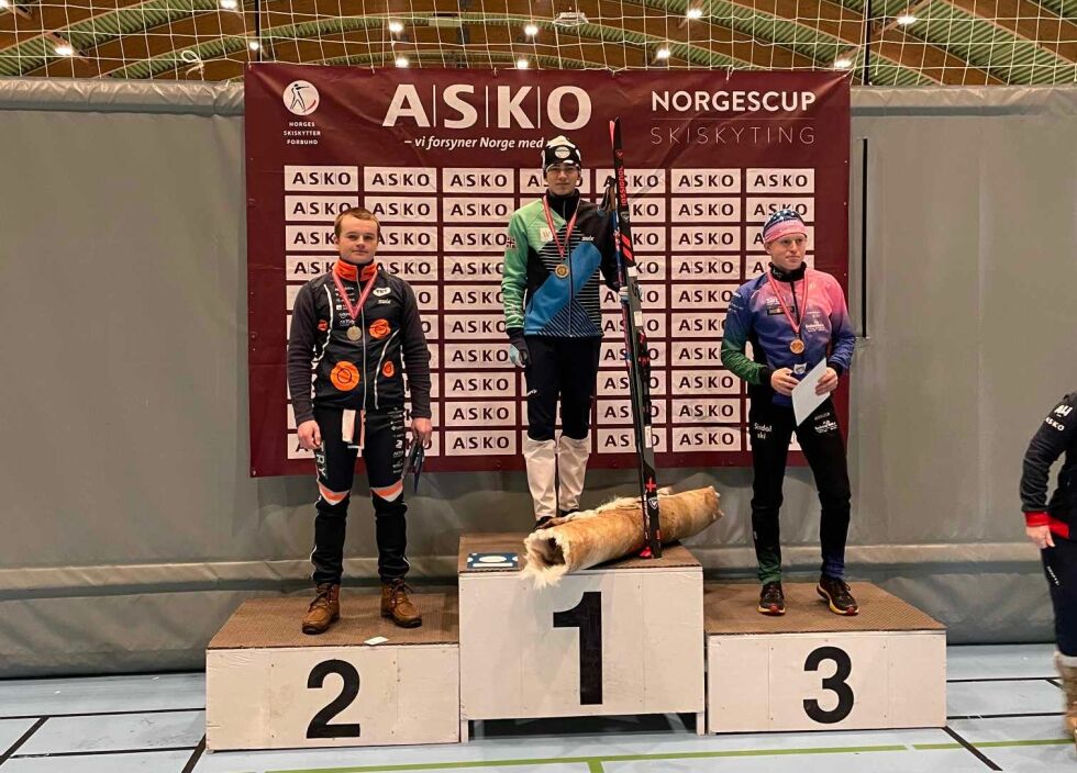 BRONSE: Det var kjemping helt til slutt, da Olav Bøylestad Landa på ny sikret seg medalje på nasjonalt nivå. FOTO: BJØRNAR HÅVERSTAD
