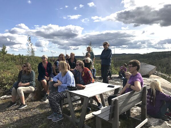 Inspeksjon ti år etter Myklandsbrannen