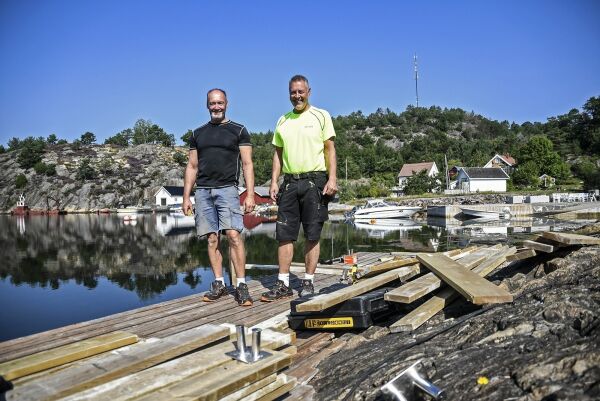 De sørger for at et lite stykke Froland ligger ute ved havet