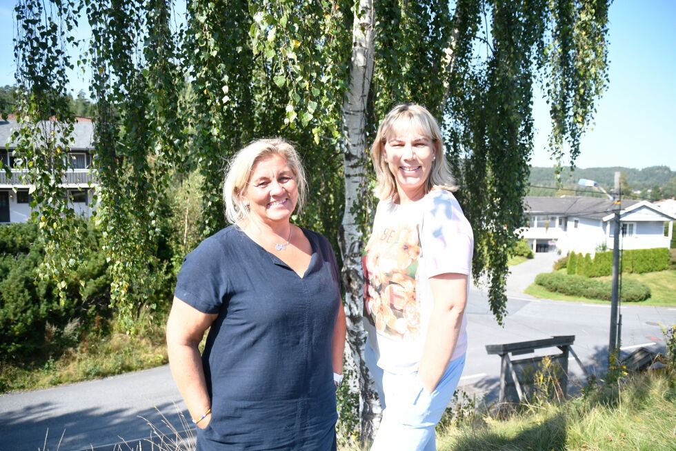 PROSJEKT: Kari Beate Kittelsen og Hannelore Skeimo håper frivillige middagskjørere tar kontakt.
 Foto: Charlotte Lilleødegård Tvermyr