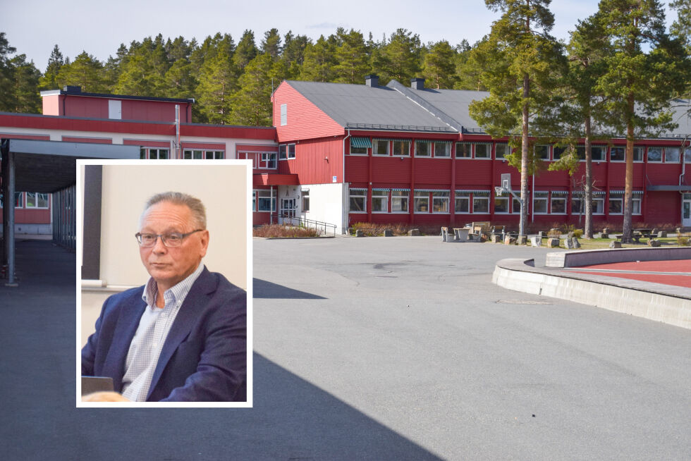 MØTE: Skolesjef i Froland kommune, Hallgeir Berge (innfelt) håper mange vil møte opp på informasjonsmøte om lekser i skolene i Froland. ARKIVFOTO
