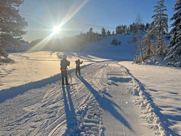 Her er det mulighet for skitur i Froland