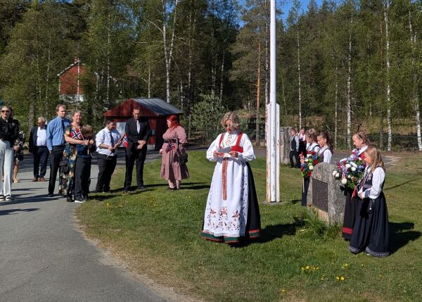 17.mai-tog og skogbrann - slik ble feiringen i Mykland