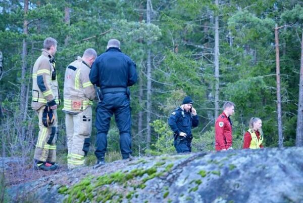 Alvorlig ulykke i skogområde