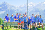 Speidere fra Froland i Alpene