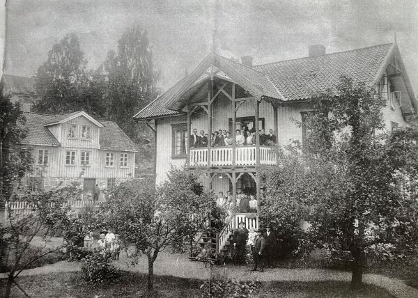 Blakstad Hotel og landhandelen på Kristensplass