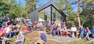 Over 260 fulgte åpningen av ny hytte i Froland