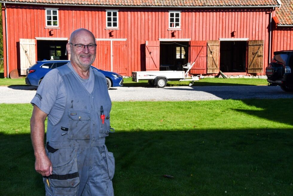 VELHOLDT: Verksmester Øyvin Froland sørger for at Frolands Verk alltid viser seg fra sin beste side.