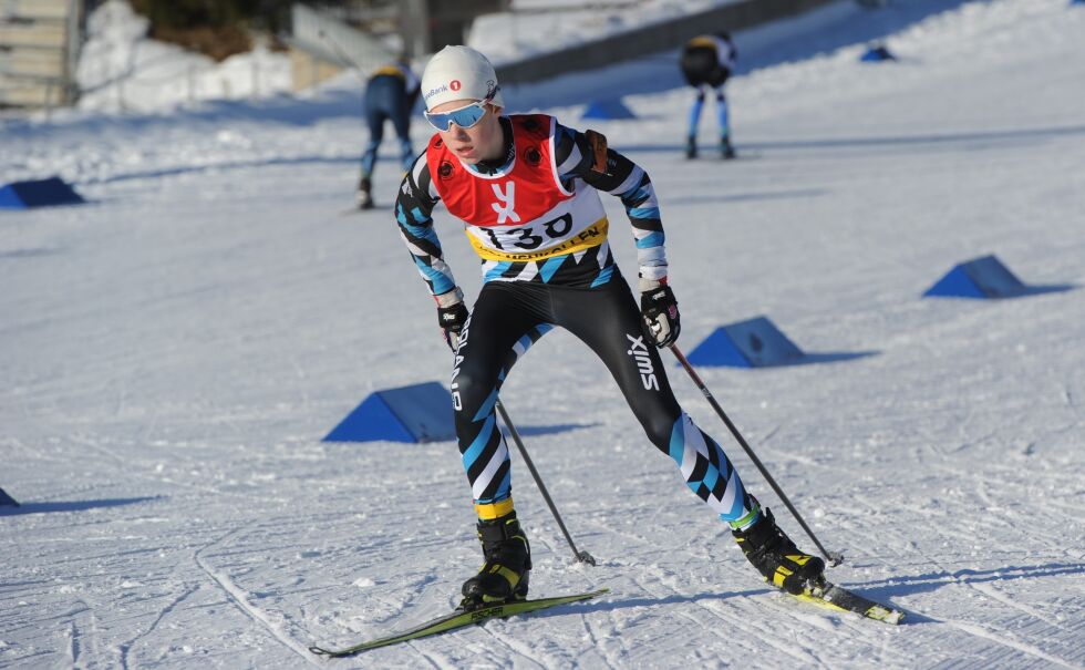 MEDALJESTRID: Sindre Halvorsen er en av flere  Froland-skiskyttere som har markert seg i Holmenkollen i helga. Han ble nummer fire på sprinten. ALLE FOTO: SVEIN HALVOR MOE