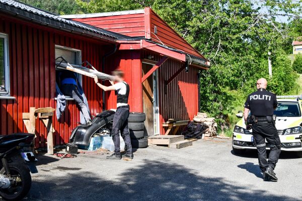 UP og politi jaktet på rømling på ATV