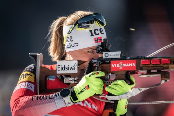 Gullet raknet på stafetten