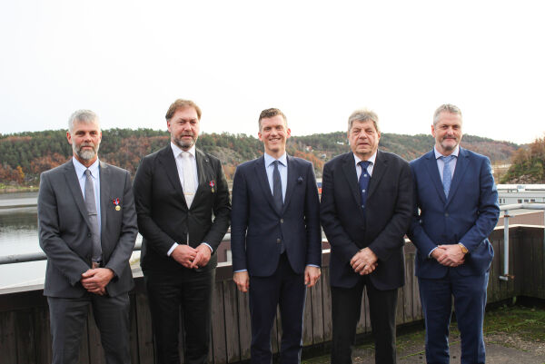 Hedret etter lang tjeneste