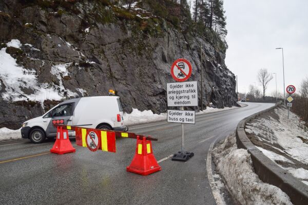 Forlenger stenging av Blakstadkleiva