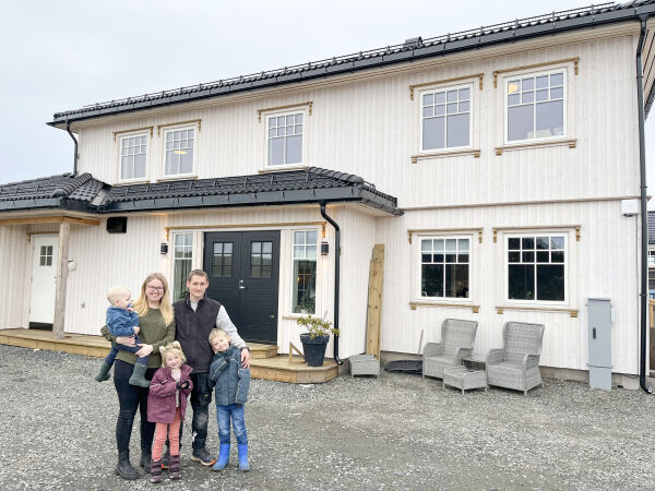 Bygde drømmehuset i Froland