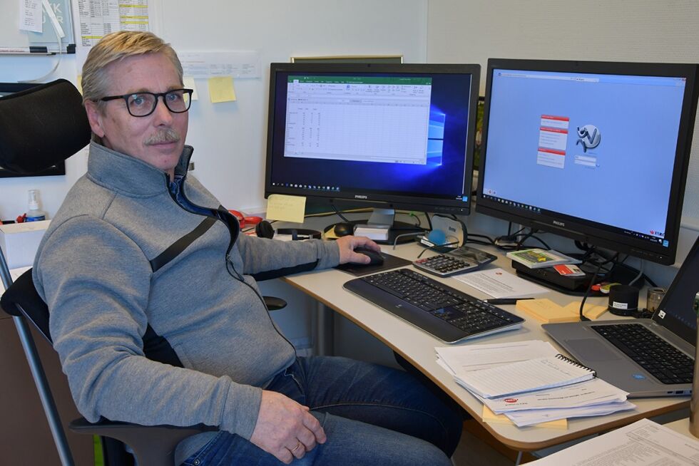 OPPGANG: Leder for NAV Froland, Stig-Johnny Jørstad, kan notere seg for at det fortsatt kommer mange søknader om dagpenger grunnet permitteringer. ARKIVFOTO.