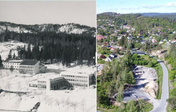 Froland før og nå - sett fra Neset