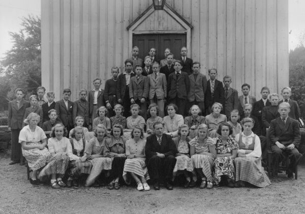 70 års jubileumskonfirmanter i Froland 1951