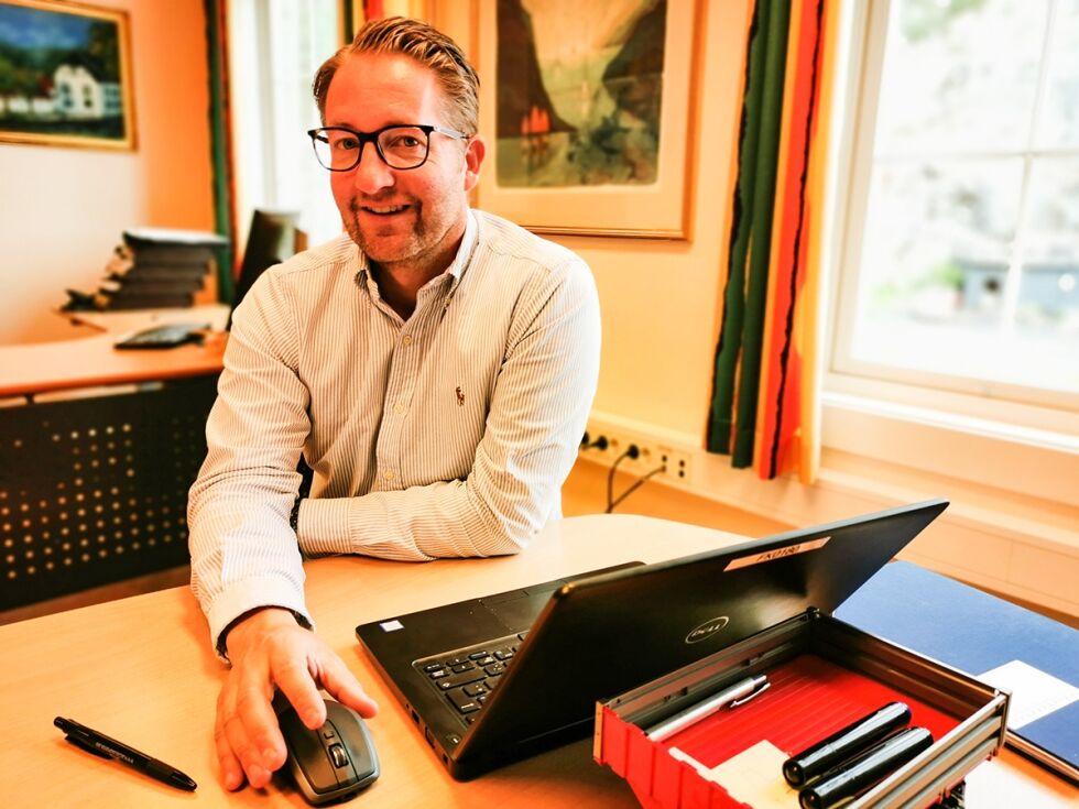 OPPTUR: Rådmann Bo Andre Longum bekrefter at 2019 ser økonomisk lysere ut enn fjoråret.