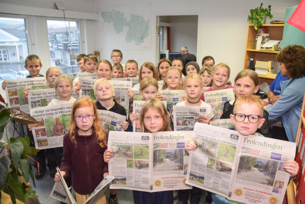 På studiebesøk hos Frolendingen