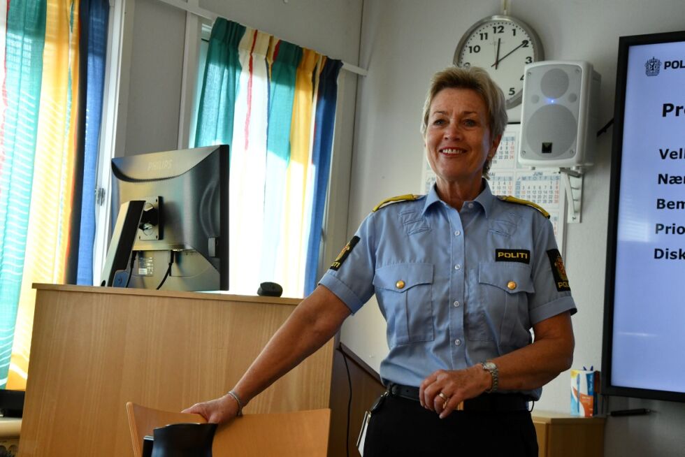 VIKTIG: Politimester Kirsten Lindeberg i Agder politidistrikt kan fortelle om mer fokus på forebygging og arbeid mot bl. a. overgrep via nett.
