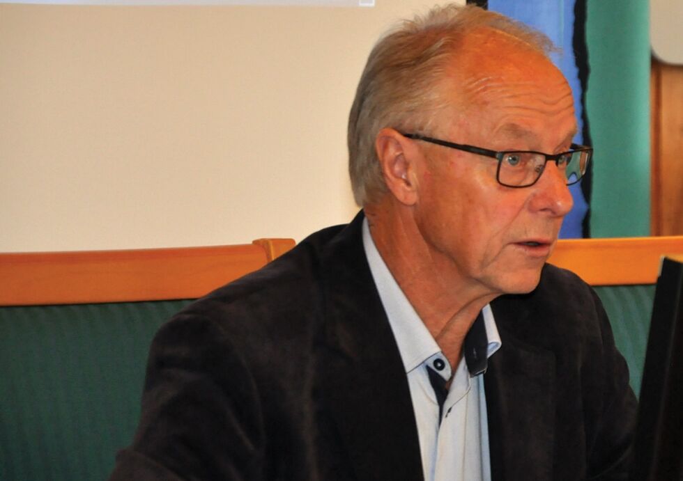 NEI: Tidligere ordfører Sigmund Pedersen (Sp) fyrer av mot forslaget om å innføre eiendomsskatt. ARKIVFOTO