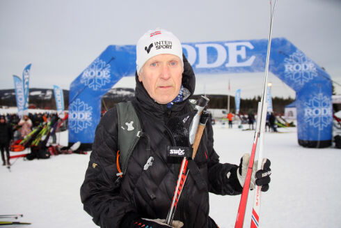 Oddvar ble topp tre – i sin 29. start i Birkebeiner--rennet