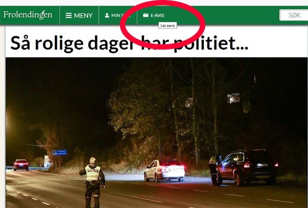 Nå endrer vi denne