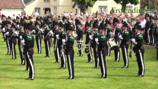 Gardens oppvisning på Frolands Verk