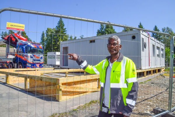 Her kommer den "nye" barnehagen på plass