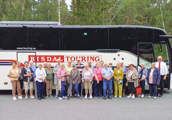 LHL Froland på busstur med Risdal Touring