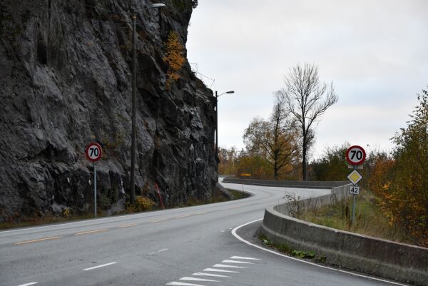 Sykkelveien krever fjellinngrep