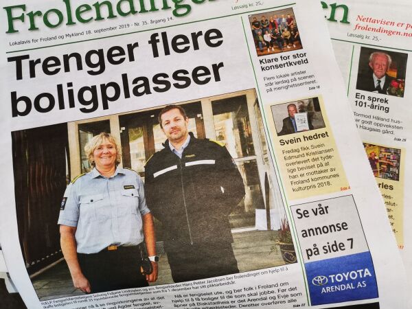 Frolendingen økte i andre halvår