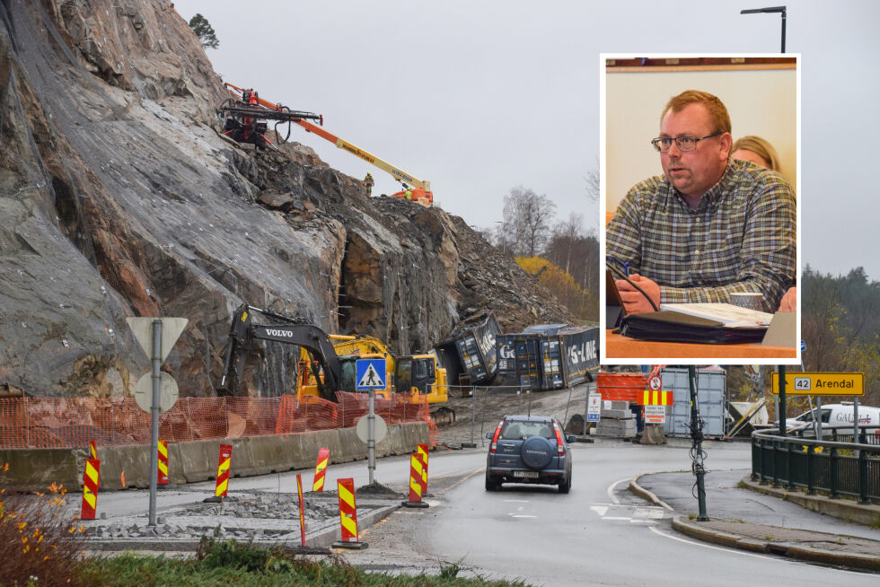 INNLEGG: Gunnar Ole Lyngroth (innfelt) har skrevet et innlegg om nyheten om at åpning av Blakstadkleiva er utsatt igjen. FOTO: RAYMOND ANDRE MARTINSEN