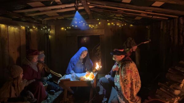 Gjentok populær julevandring i Solheimskogen