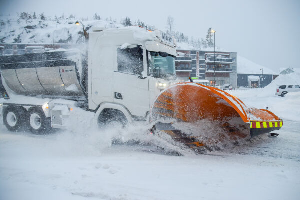 - En utfordring å finne et sted å gjøre av snøen