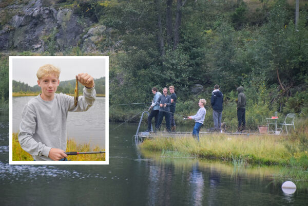 - Det er veldig moro når man får napp
