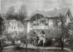 Blakstad Hotel og landhandelen på Kristensplass
