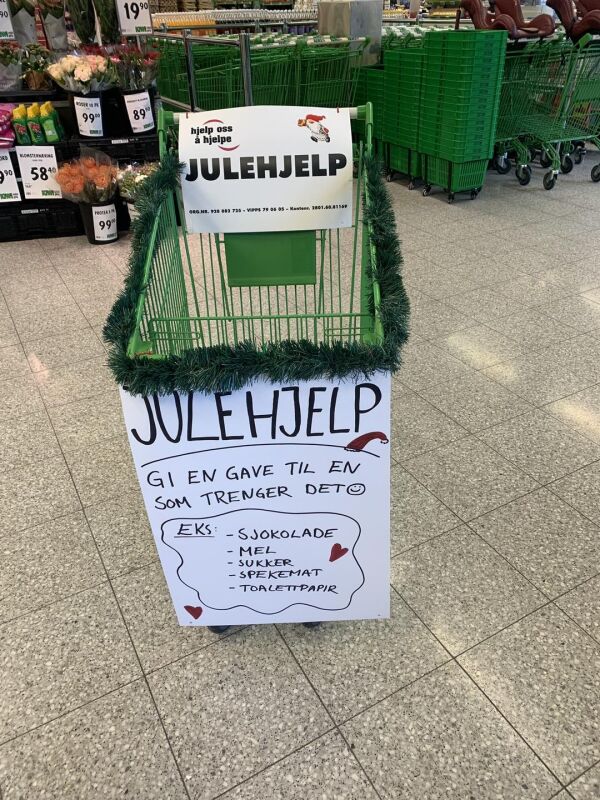 Hjelp oss å hjelpe!